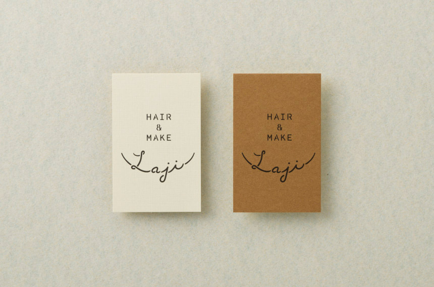 Laji Hair & Make - branding and interior design. Japanese Design Blog